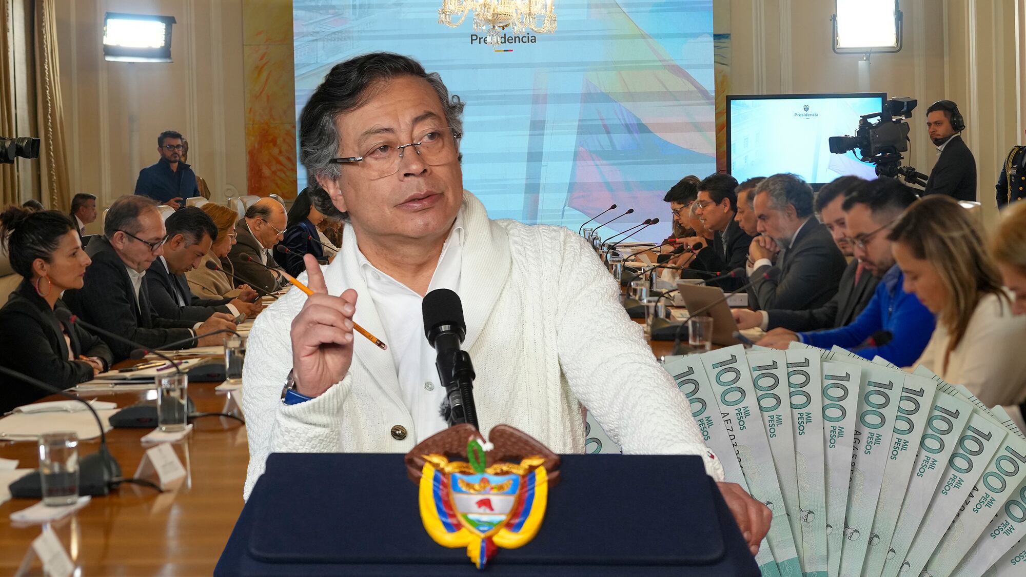 Gustavo Petro concejo de ministros dinero