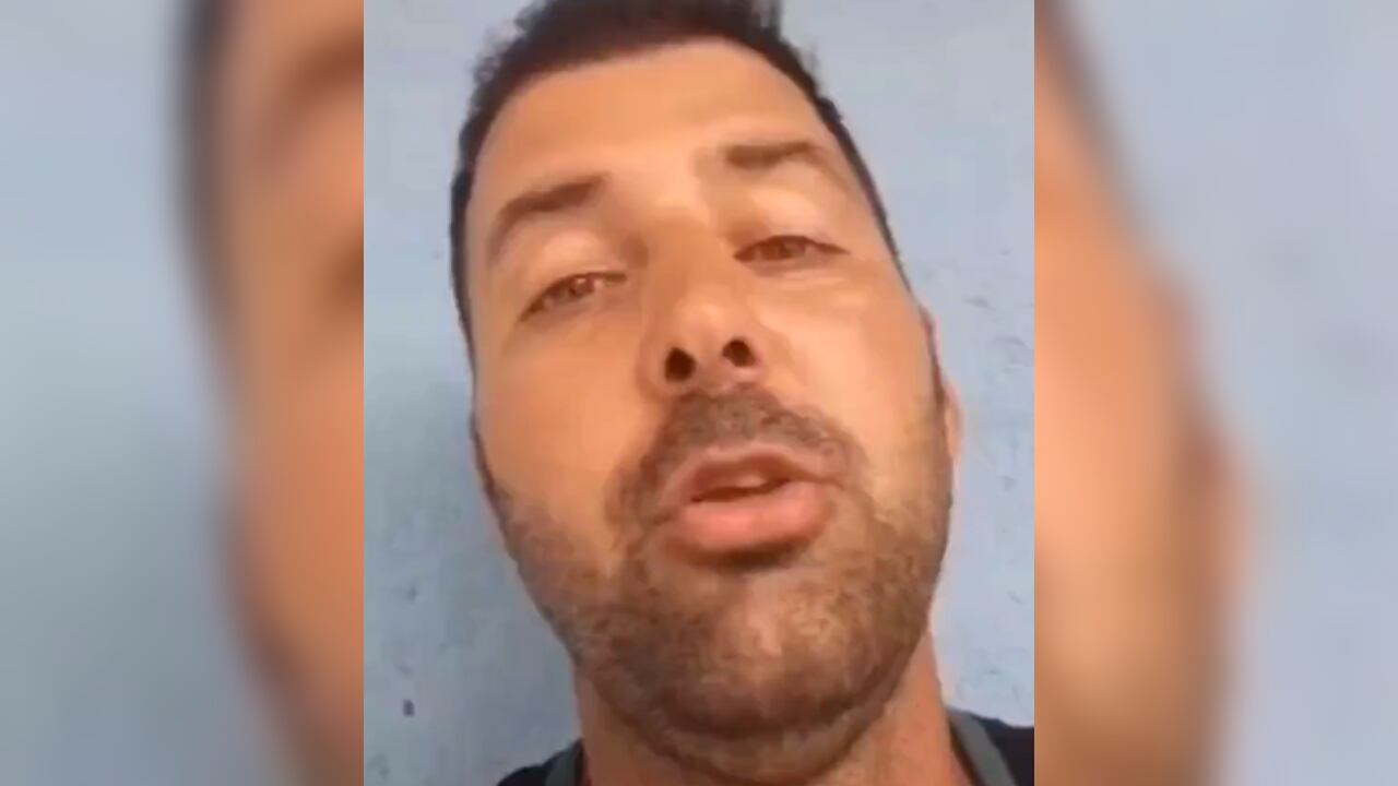 El hombre explicó qué fue lo que sucedió.