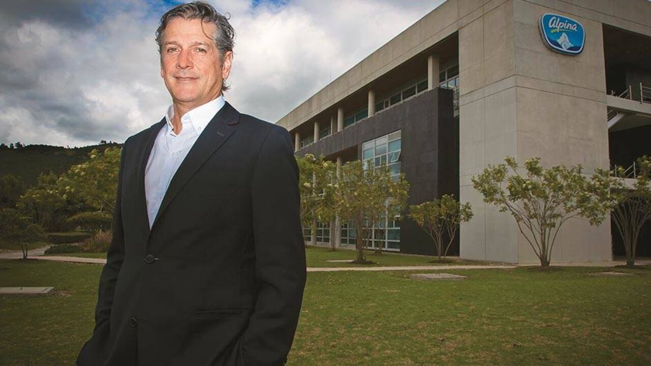 Foto: Ernesto Fajardo, presidente de Alpina.