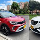 Opel Crossland (Izquierda) y Opel Grandland X (Derecha) son las apuestas de la marca alemana a su llegada a Colombia.