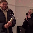 Jenna Cowan y su novio