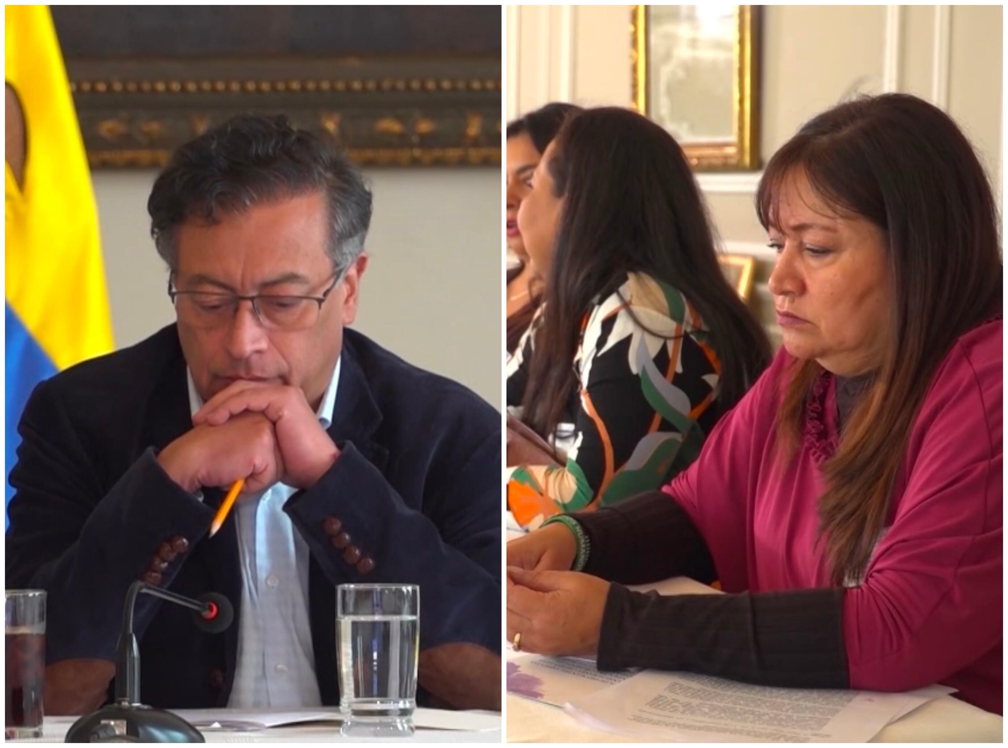 Gustavo Petro y organizaciones de derechos humanos