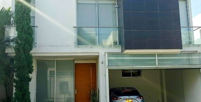 Fachada de una vivienda en el conjunto Xcaret. (Referencia)