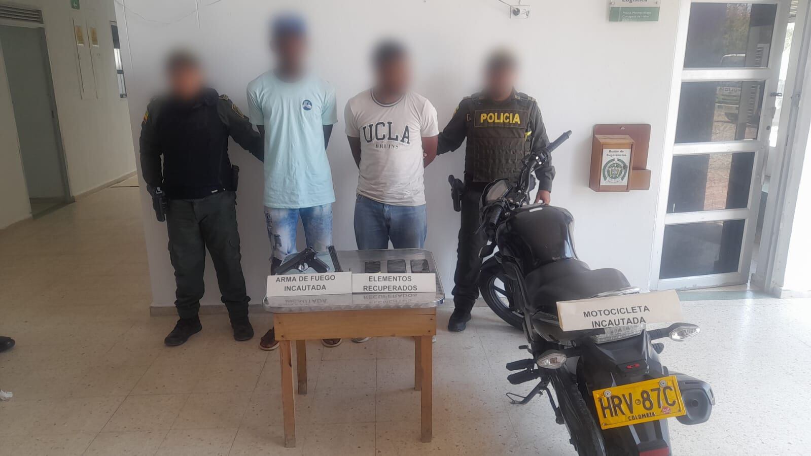 Capturados por hurto en Cartagena