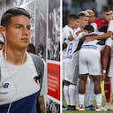 James Rodríguez y José Enamorado, podrían resultar juntos en São Paulo.