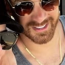 Carolina Cruz junto a su pareja, Jamil Farah.