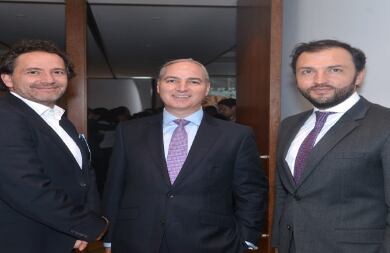 Camilo Granada, Sergio Michelsen y Gabriel Morcillo.