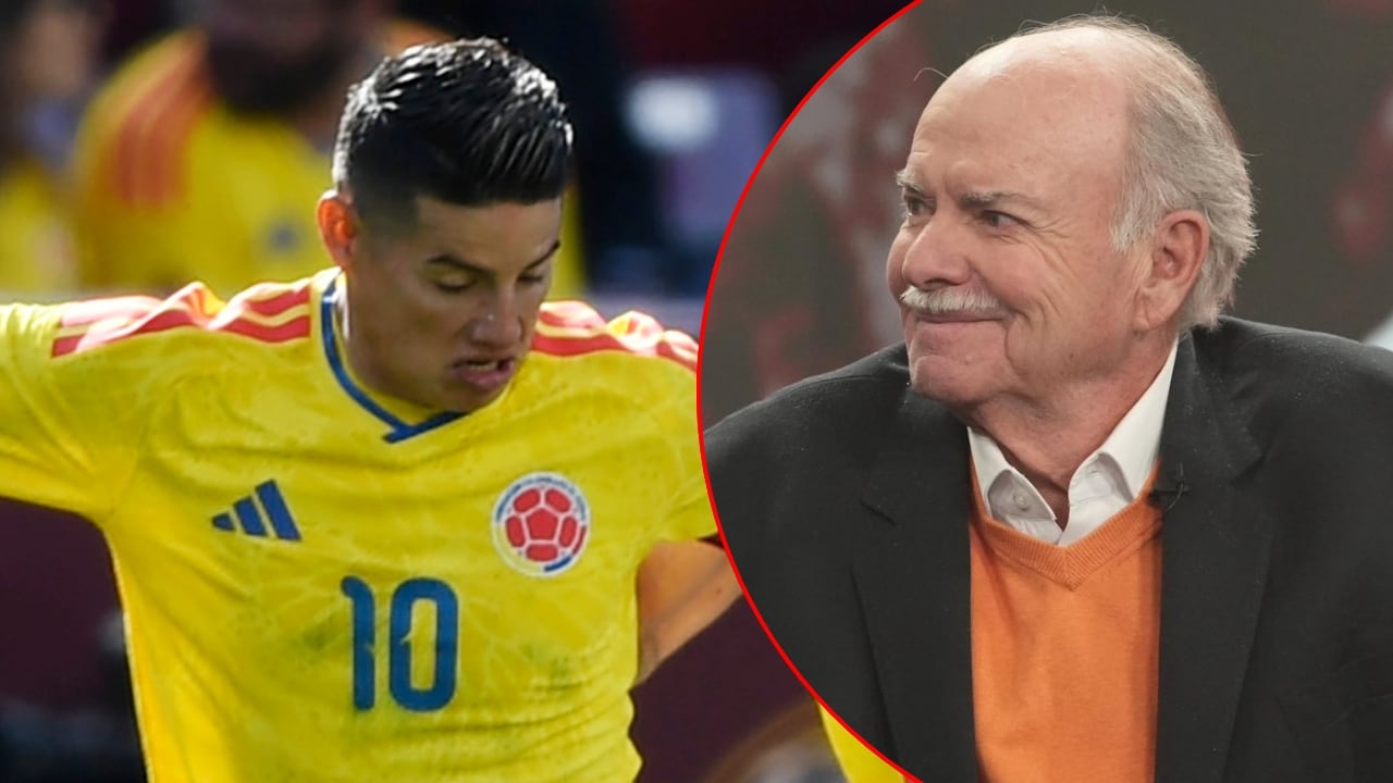 James Rodríguez e Iván Mejía.