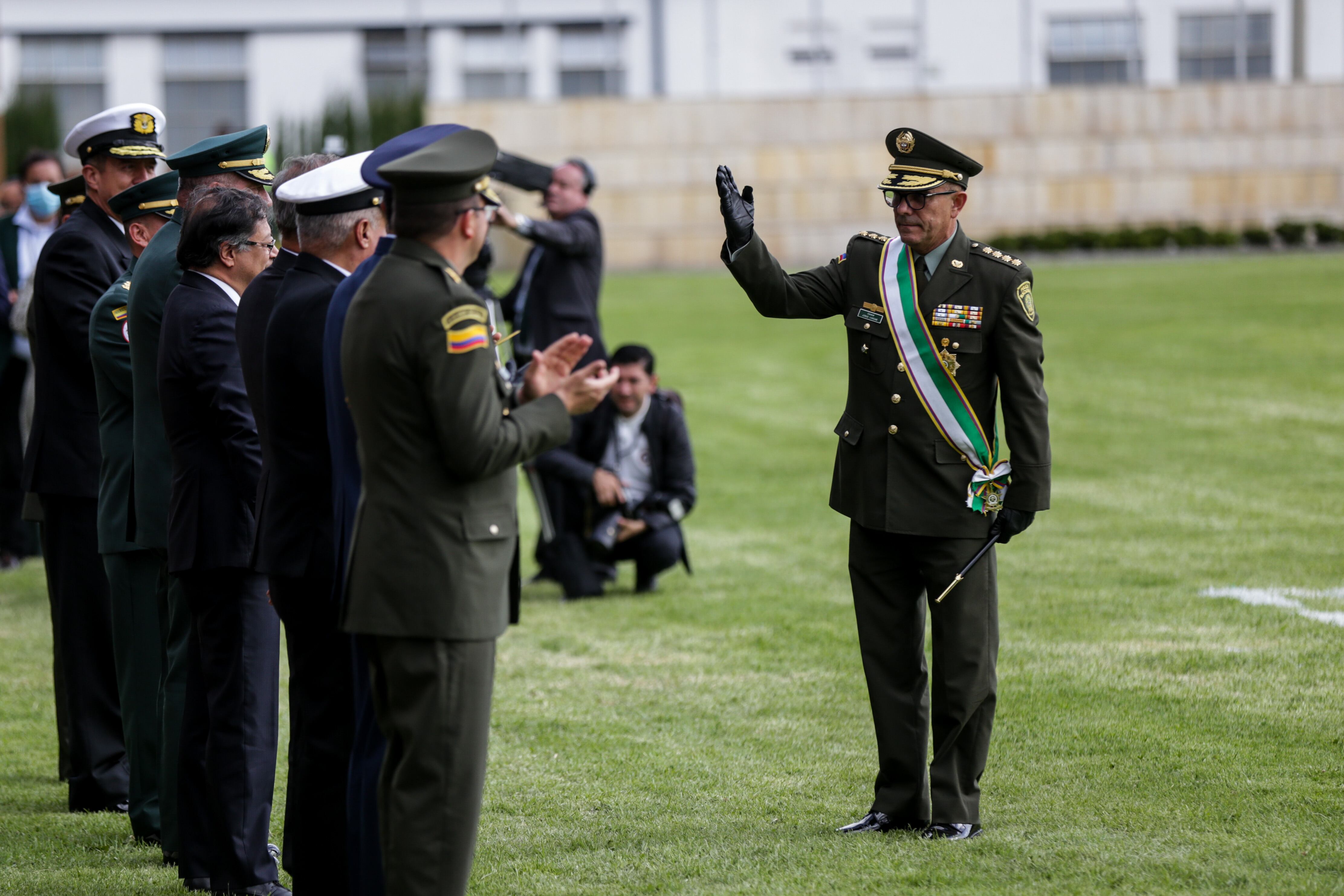 Presidente Gustavo Petro, General Jorge Luis Vargas