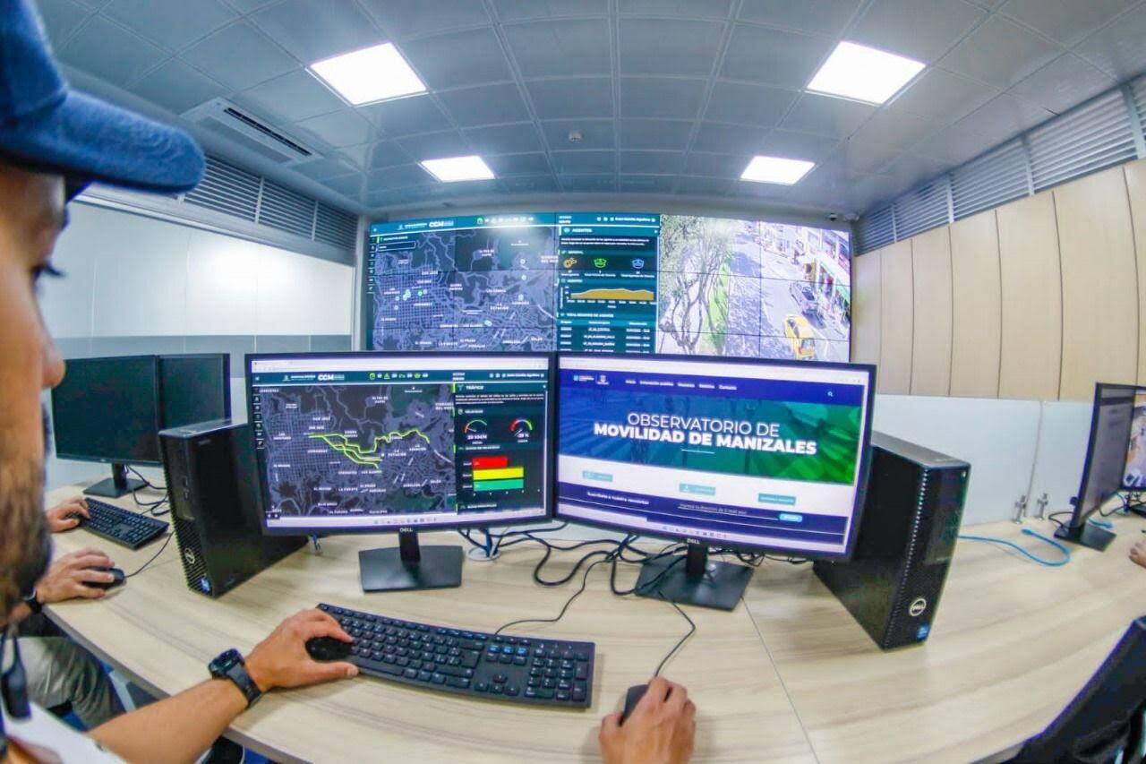 Así es el Centro de Gestión de Movilidad de Manizales, un referente en materia de movilidad inteligente