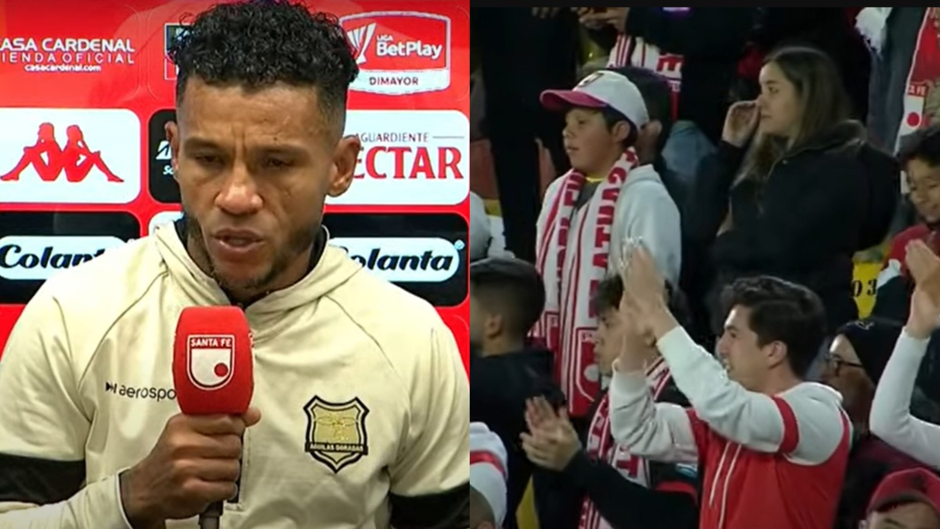 Wilson Morelo se refirió al momento de Santa Fe.