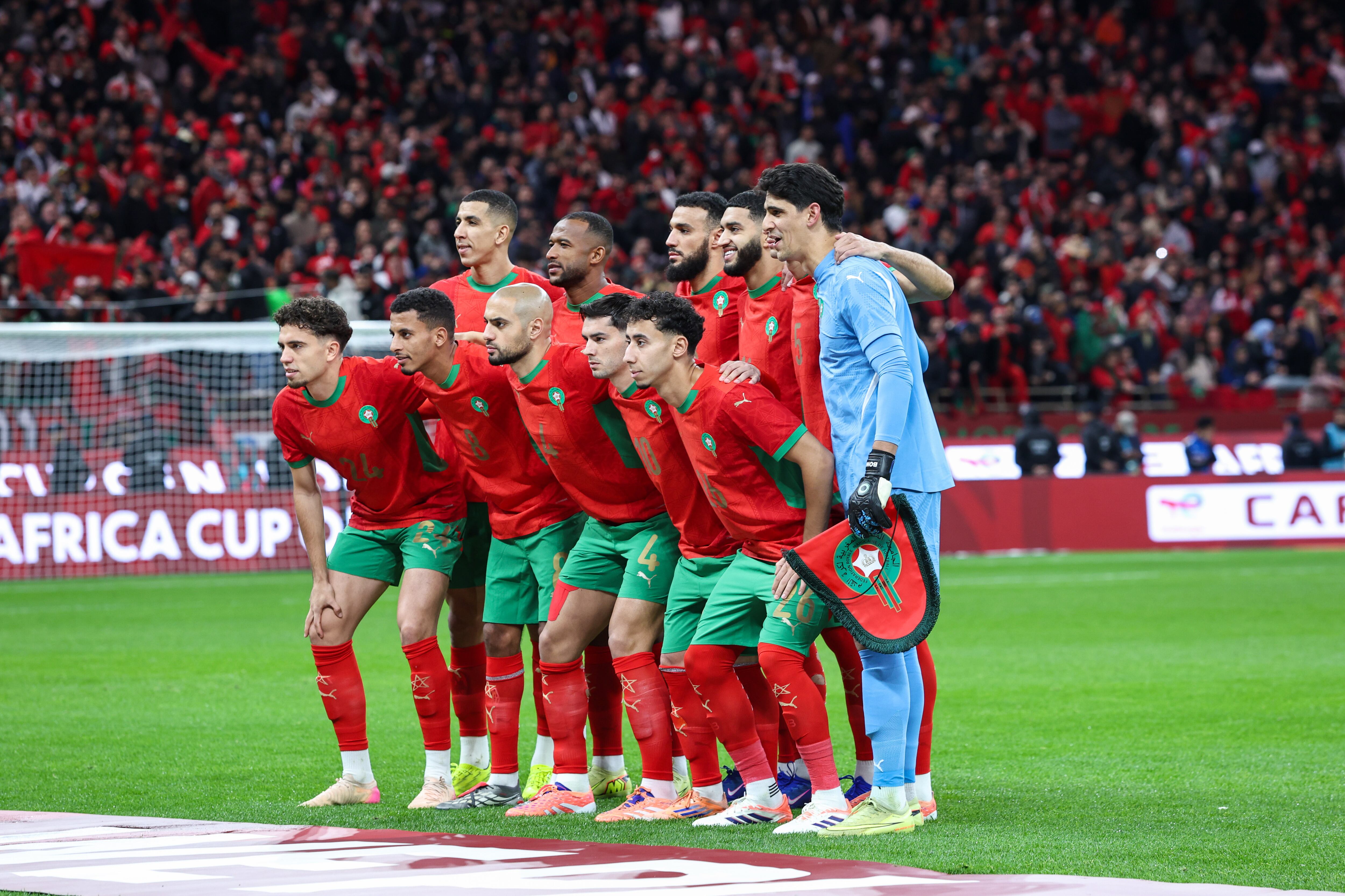 Equipo de Marruecos contra Malí.