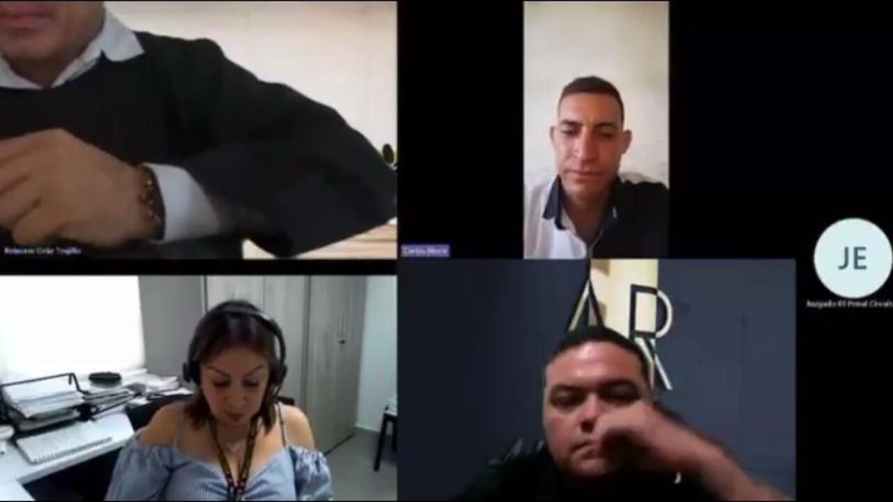 La diligencia de judicialización de Carlos Eduardo Mora González se adelantó ante los jueces de control de garantías de Bogotá