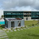 Esta vivienda es 100 % autosustentable y fue construida en 27 horas.