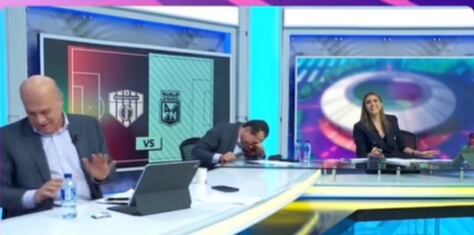 El suceso terminó entre risas en la transmisión.