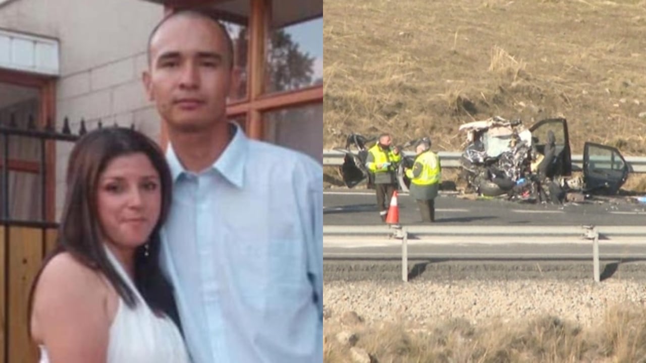 Pareja de colombianos murieron en accidente en España.