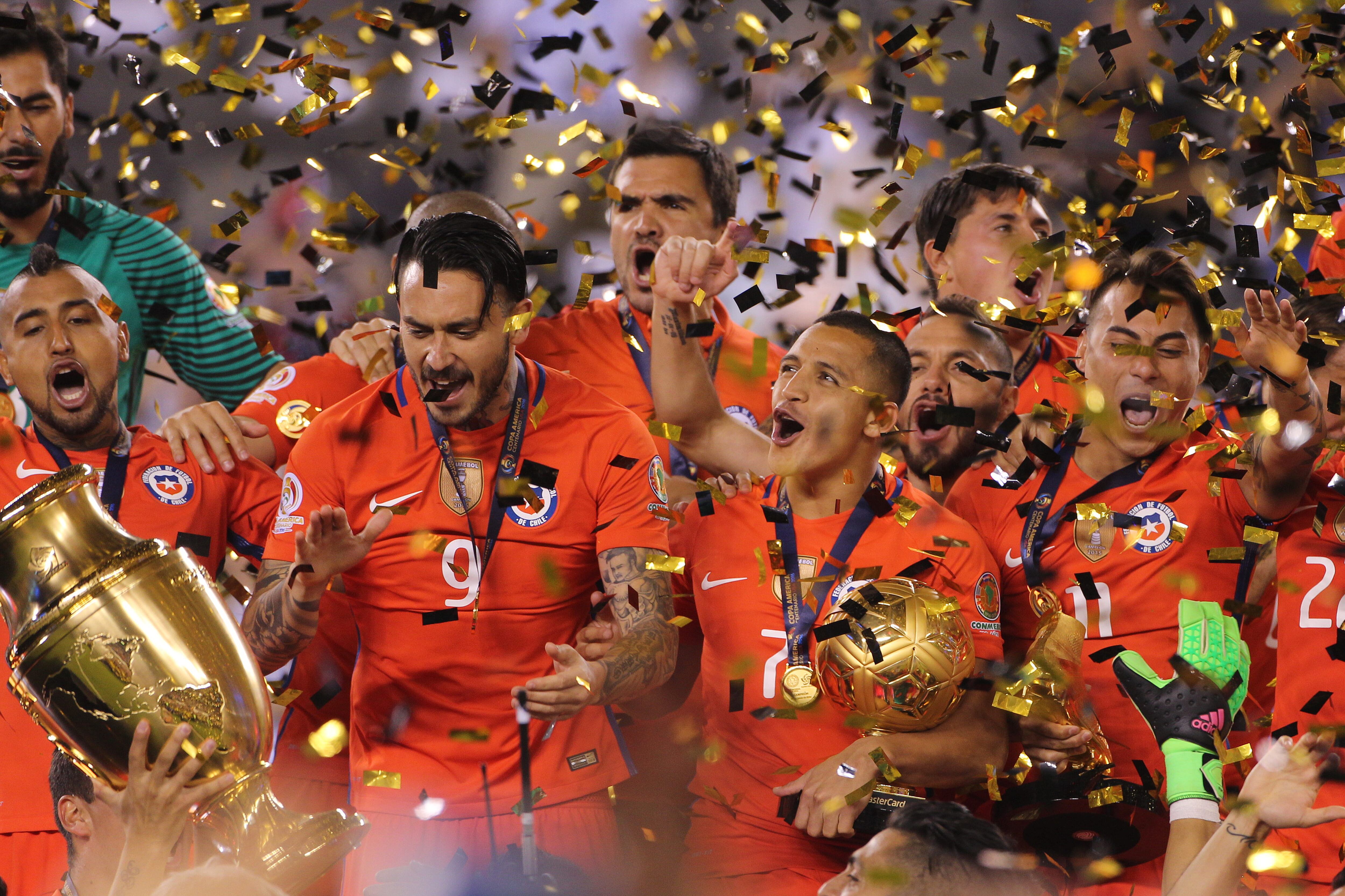 Selección de Chile se coronó en Estados Unidos durante 2016.