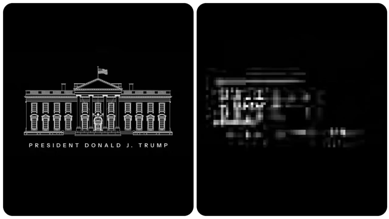 Imágenes del video publicado por la Casa Blanca