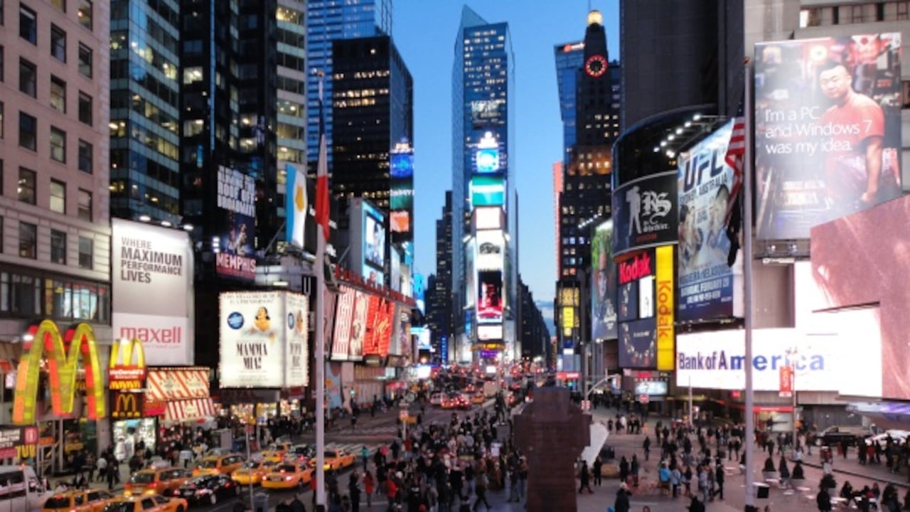 Times Square, en una imagen de archivo.