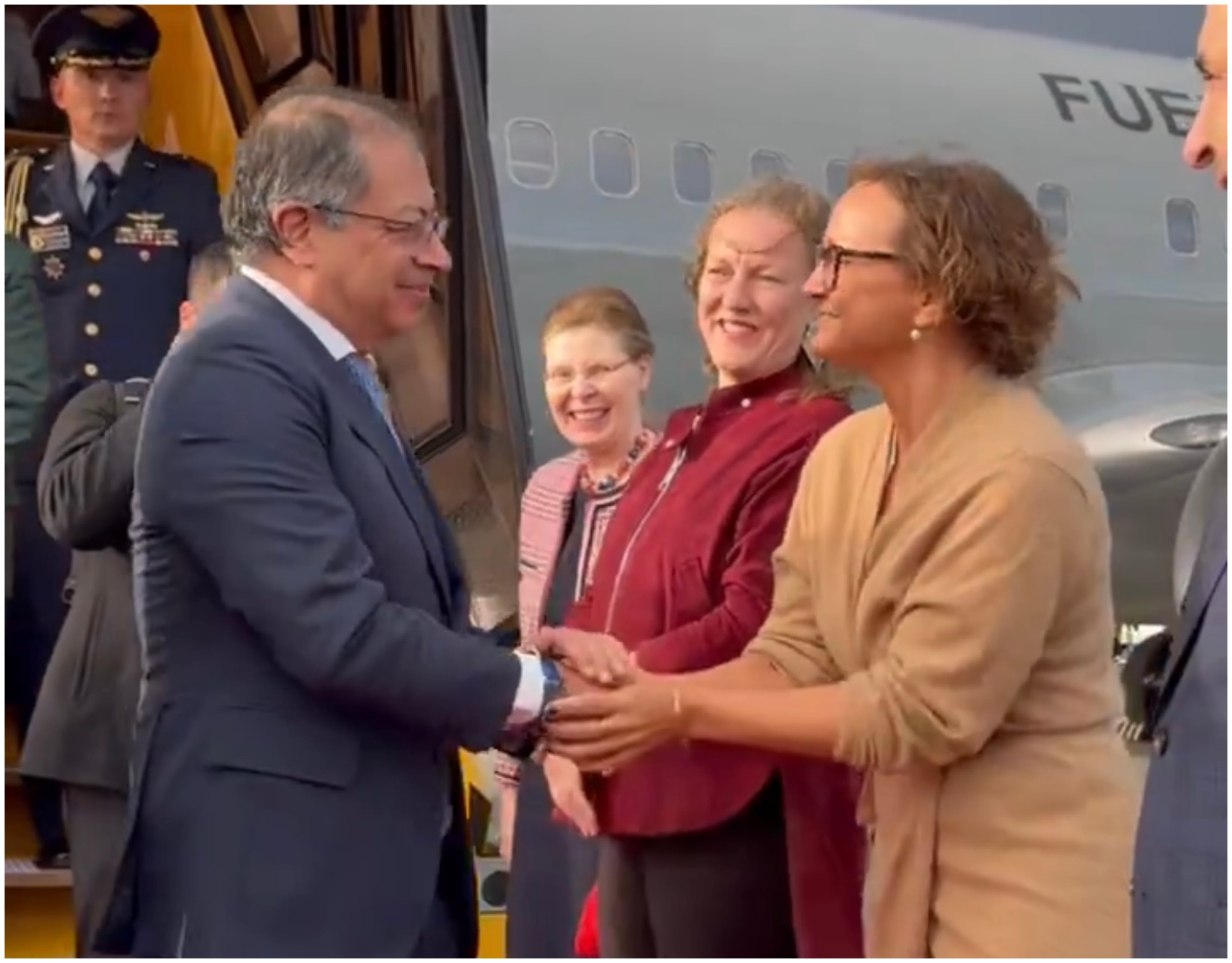 Presidente Gustavo Petro legó a Suecia