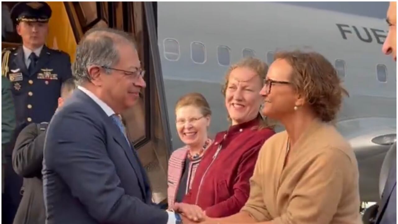 Presidente Gustavo Petro legó a Suecia