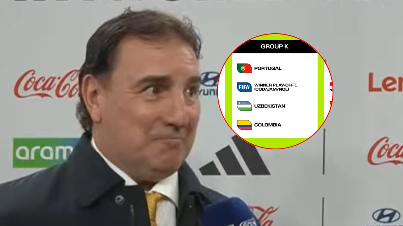 Néstor Lorenzo dio su primera impresión del grupo al que fue Colombia en el Mundial 2026.