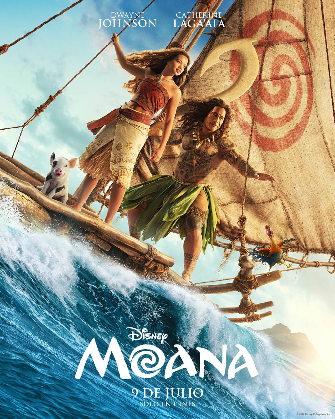 Además de por su representación de las culturas del Pacífico, 'Moana' destaca por su lectura como alegoría del cambio climático, ya que la historia gira en torno a devolver su corazón a una diosa de la naturaleza.