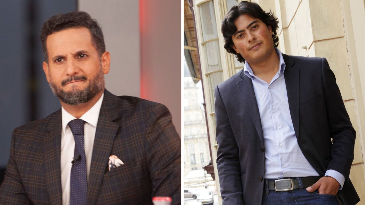 Miguel del Río y Nicolás Petro.