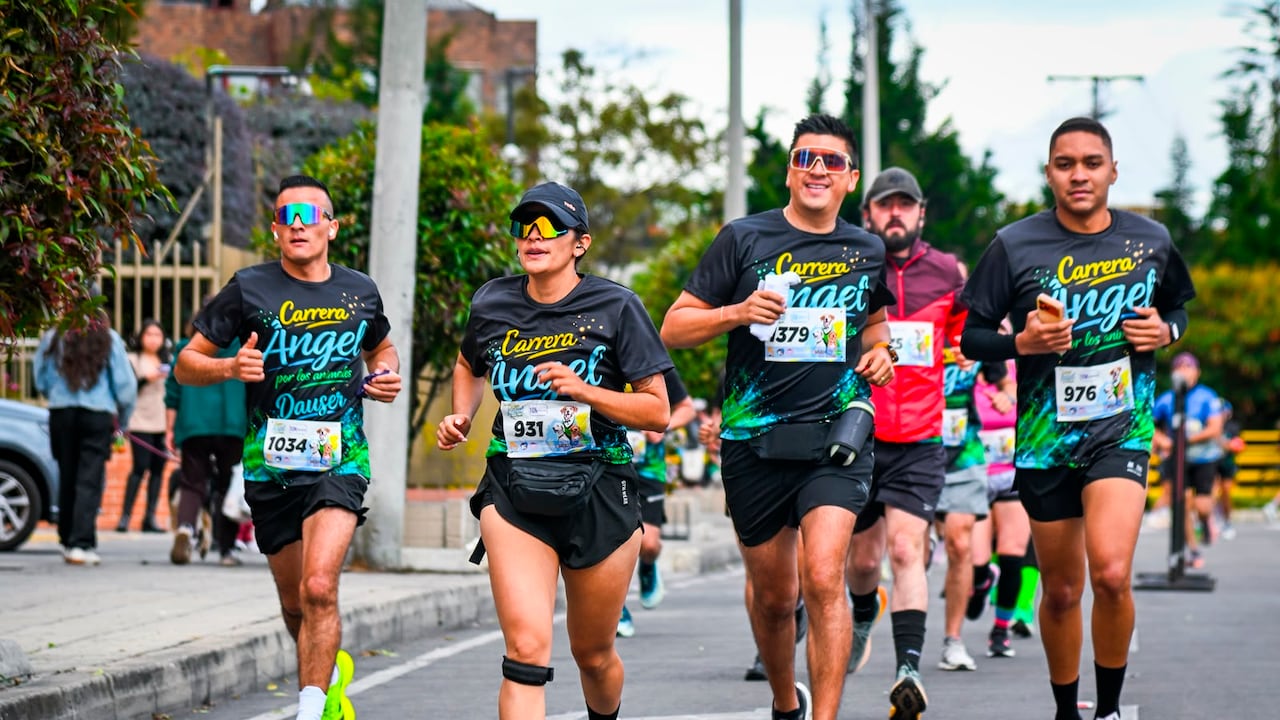 Así se vivió en Bogotá la Carrera Ángel.