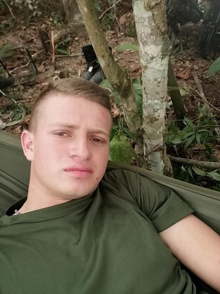 Soldado secuestrado Dayan Leonardo Chona