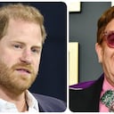 Príncipe Harry y Elton John