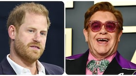 Príncipe Harry y Elton John