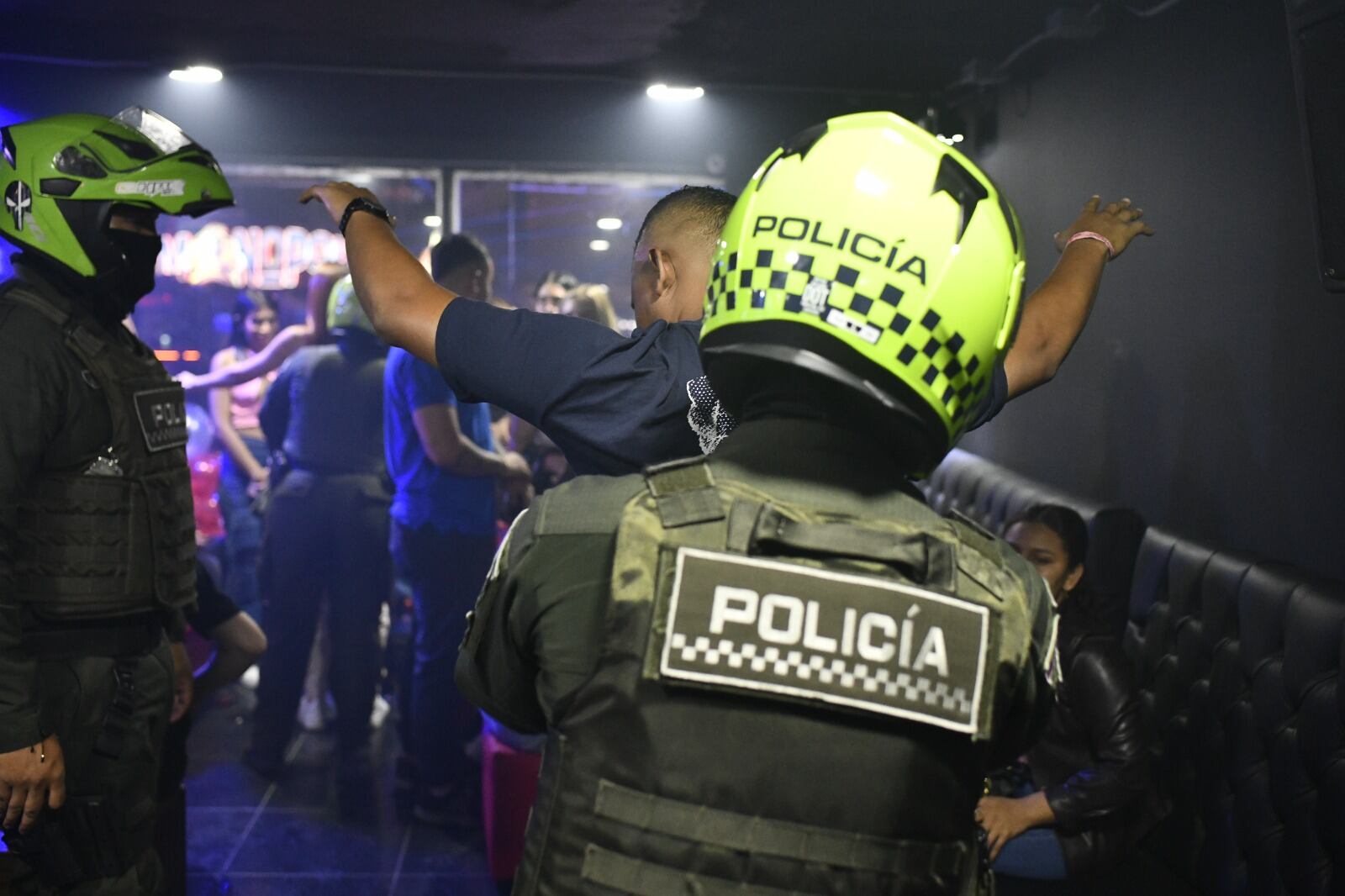 Operativos durante la noche de Navidad del 2024.