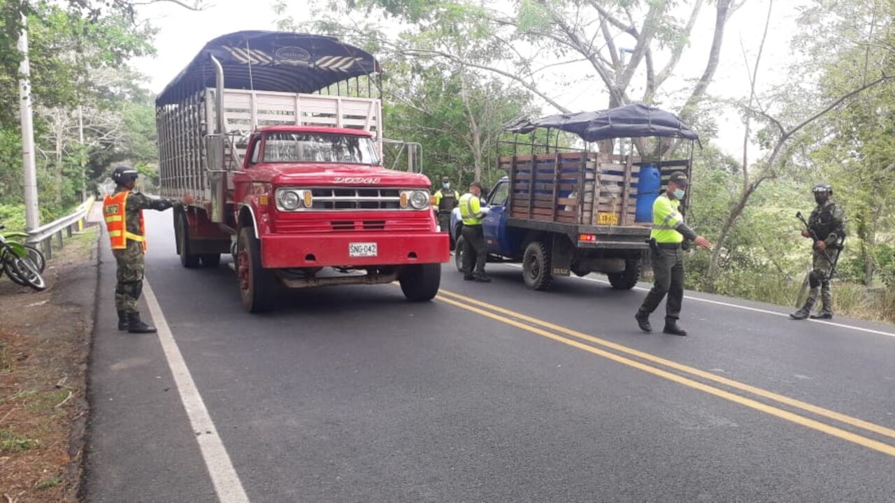 En carreteras de Turbo, Antioquia