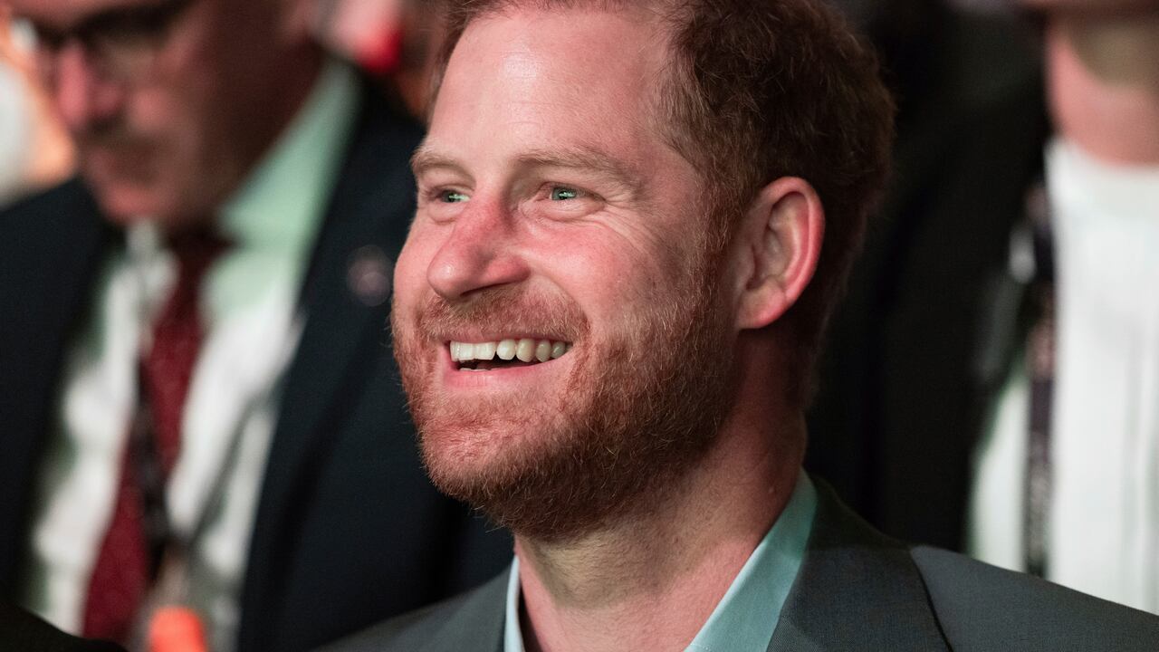 El príncipe durante la inauguración de los Juegos Invictus en el Merkur Spiel Arena, en Duesseldorf, Alemania.