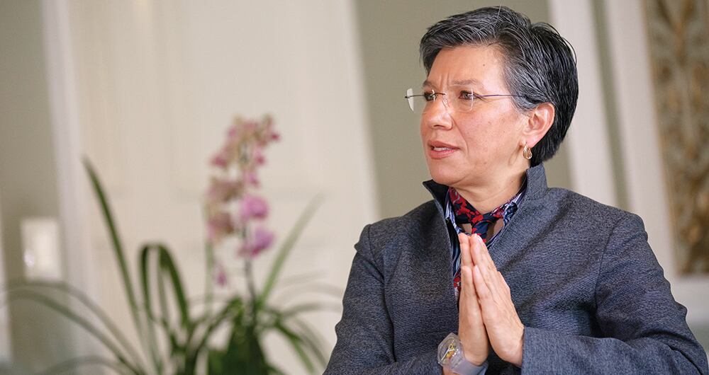 claudia lópez Alcaldesa mayor de Bogotá