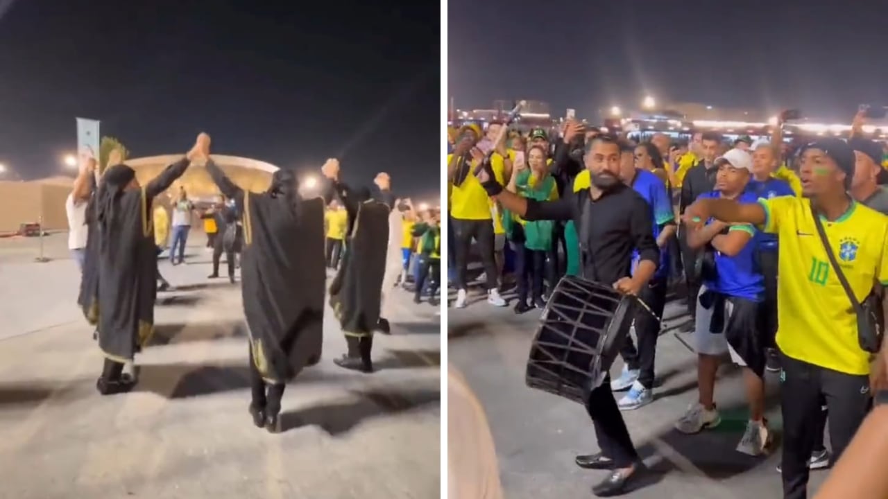 Brasileños no respetaron una muestra de los locales y generaron guerra de baile.