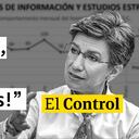 El Control a Claudia López y a su “extraña gráfica”