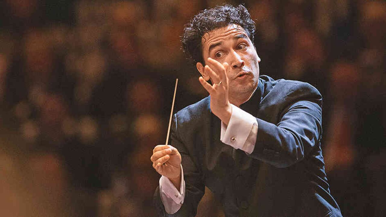 Andrés Orozco-Estrada, director de música clásica.