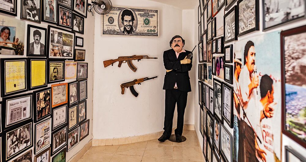 Homenaje a Pablo Escobar en Medellín.
