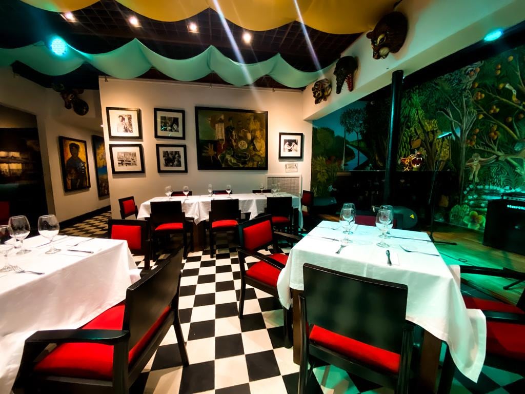 Restaurante La Cueva, Barranquilla.