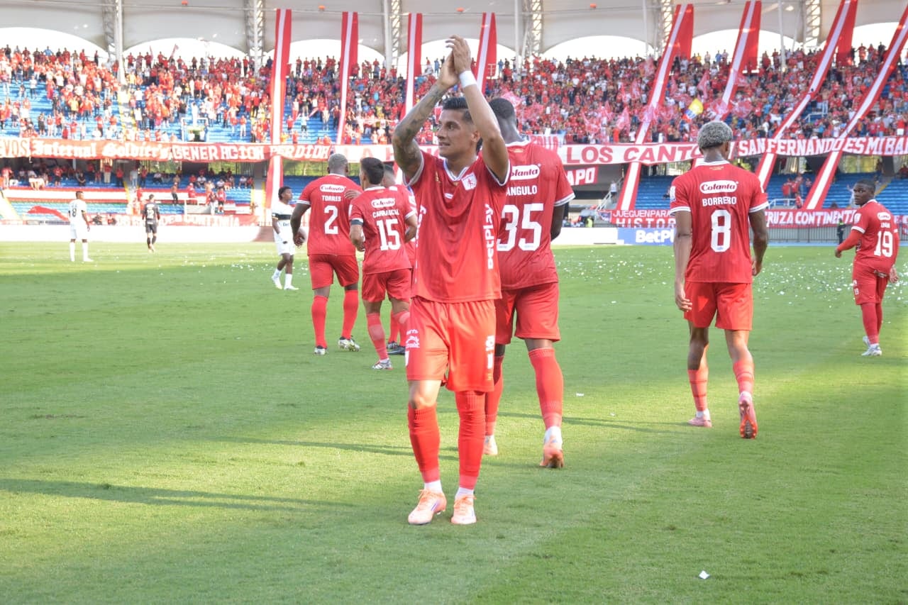 Imagen del partido entre América de Cali e Internacional de Bogotá por la fecha 1 del primer semestre de la Liga Colombiana 2026.
