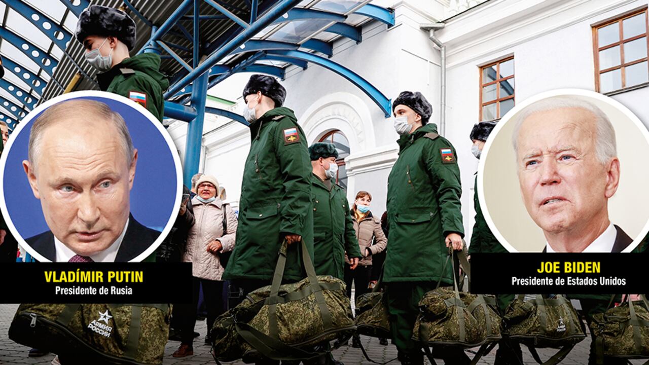 Biden intenta detener, a como dé lugar, la invasión que Rusia y Putin planean sobre Ucrania.