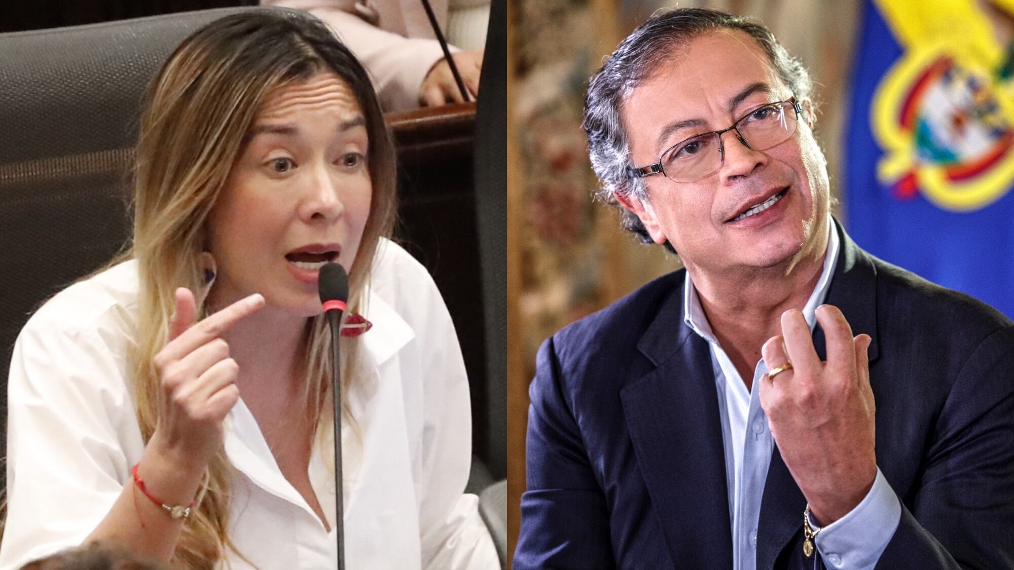 Katherine Miranda explica su quiebre con Gustavo Petro.