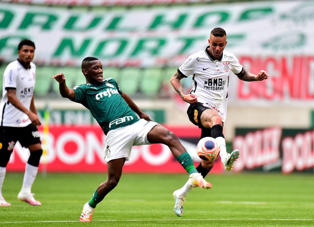 Luan, jugador del Corinthians.