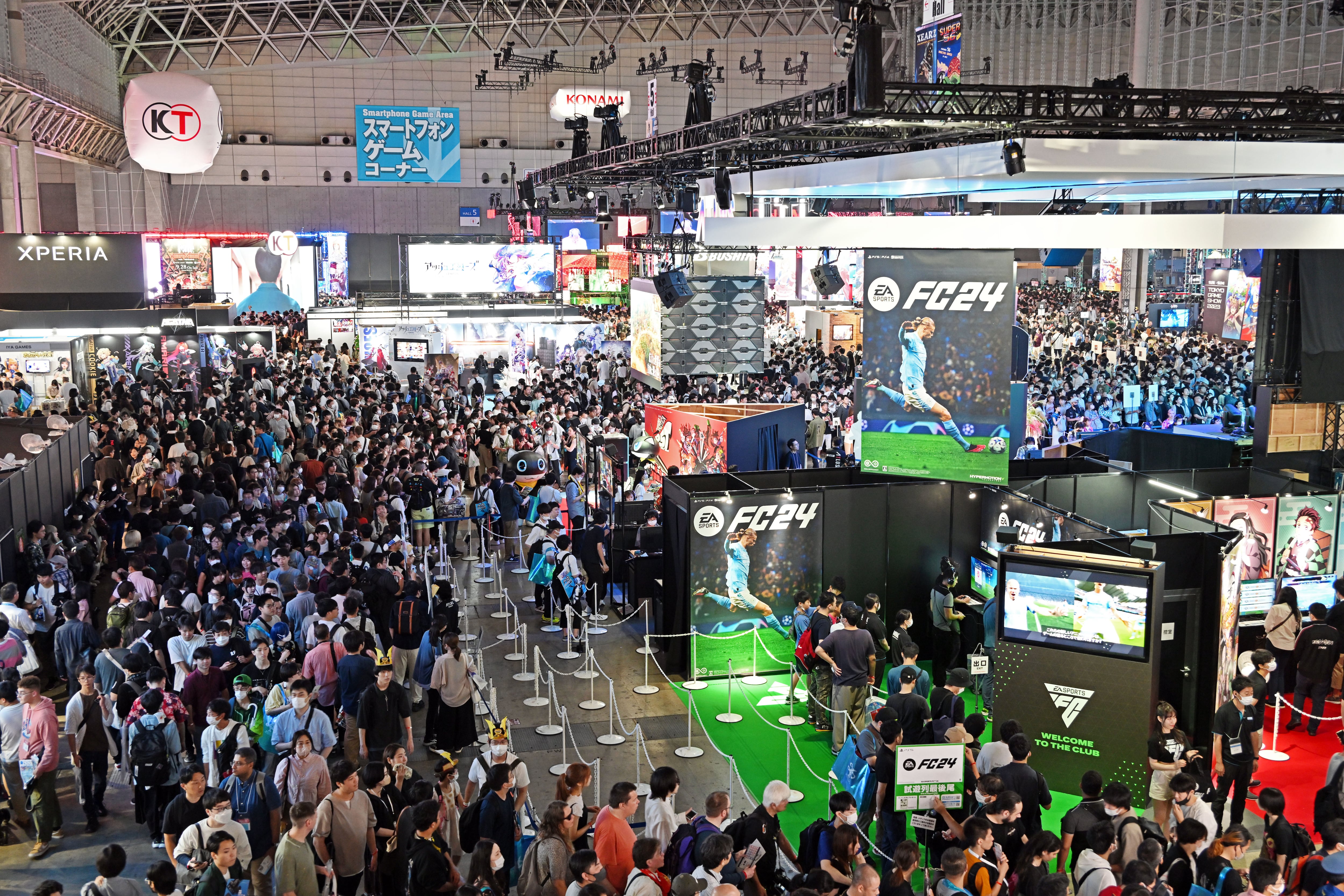 Show de videojuegos en Tokyo 2023