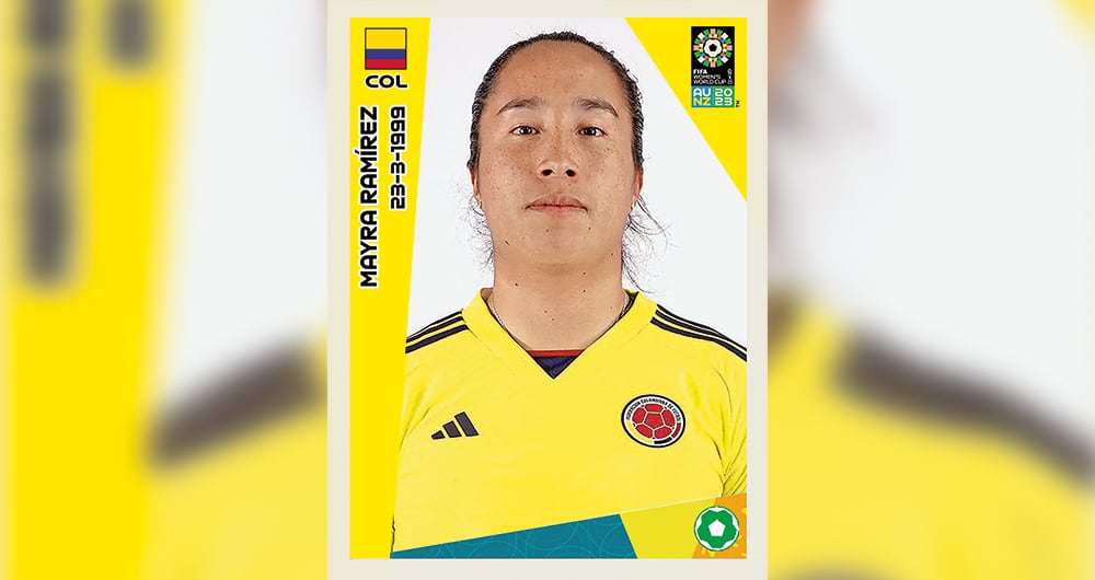 Mayra Ramírez, delantera.