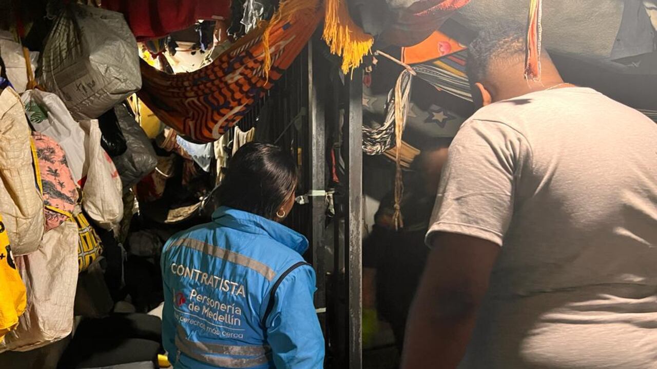 Hacinamiento en centros transitorios de Medellín