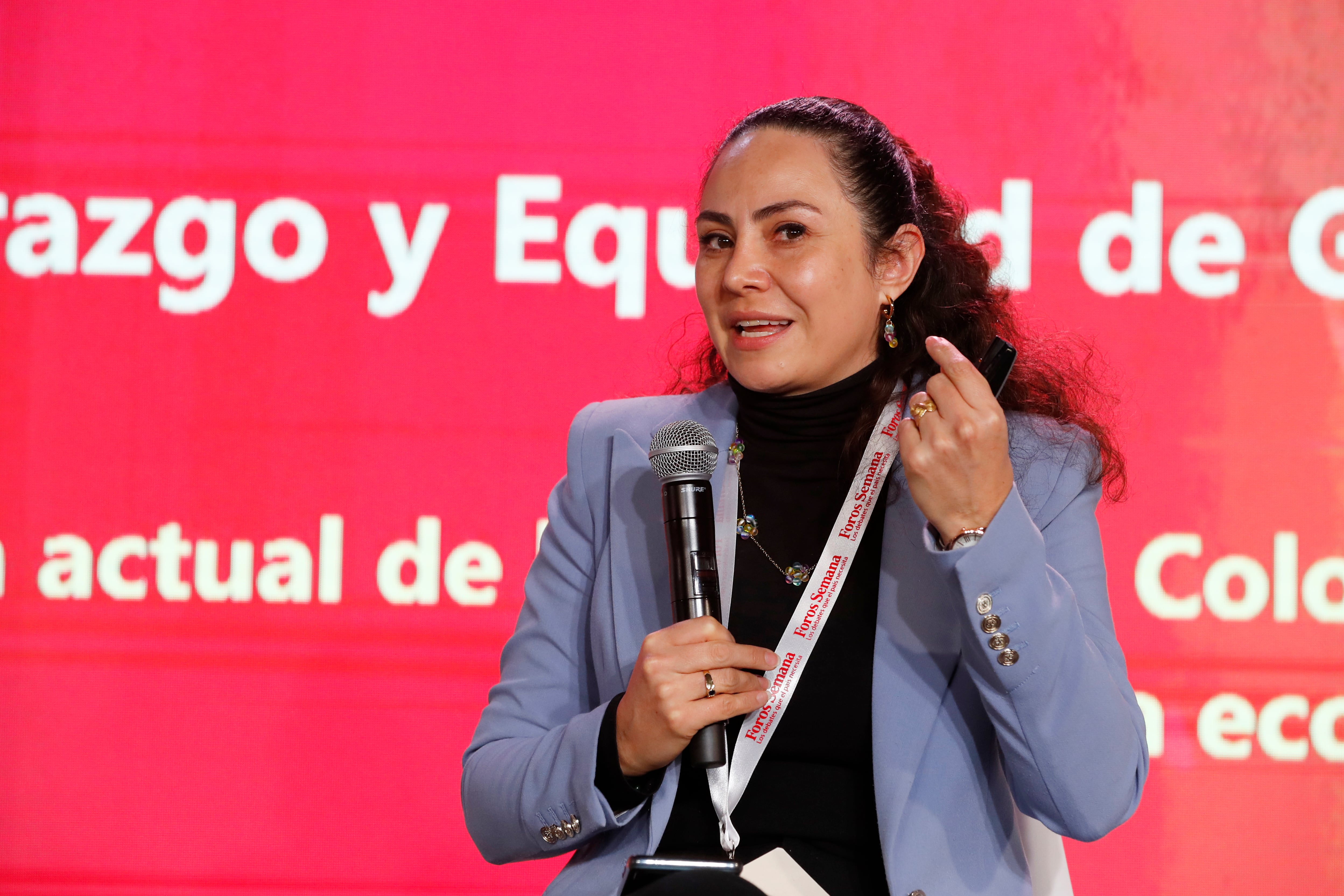 Foro 'Liderazgo y equidad de género'
Piedad Urdinola Directora general del DANE
Foros Semana
Bogota marzo 28 del 2023
Foto Guillermo Torres / Semana