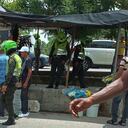 Atentado en cementerio.